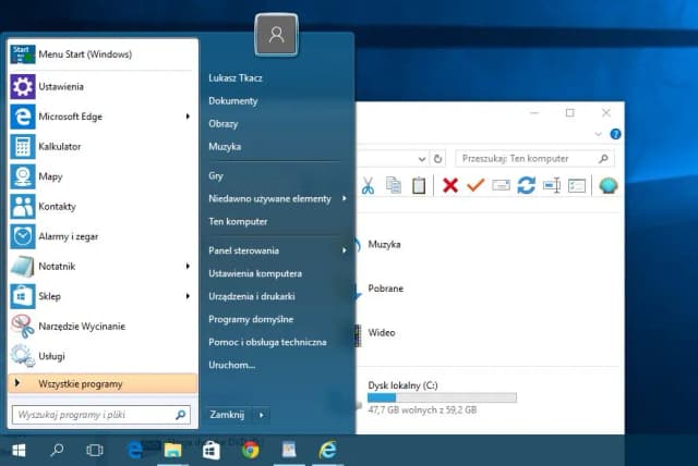 Jak wyłączyć kafelki w Windows 10 i przywrócić klasyczny wygląd Jak wyłączyć kafelki w Windows 10 i przywrócić klasyczny wygląd