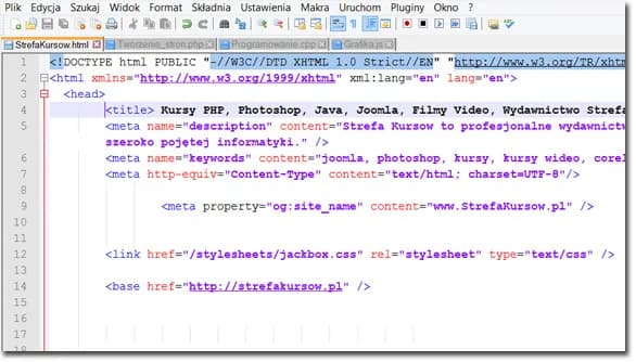 Jak wejść w HTML strony - proste metody na dostęp do kodu źródłowego Jak wejść w HTML strony - proste metody na dostęp do kodu źródłowego